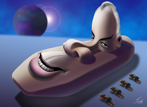 有名人の似顔絵