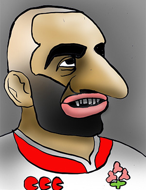 有名人の似顔絵