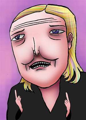 有名人の似顔絵