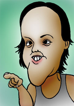 有名人の似顔絵