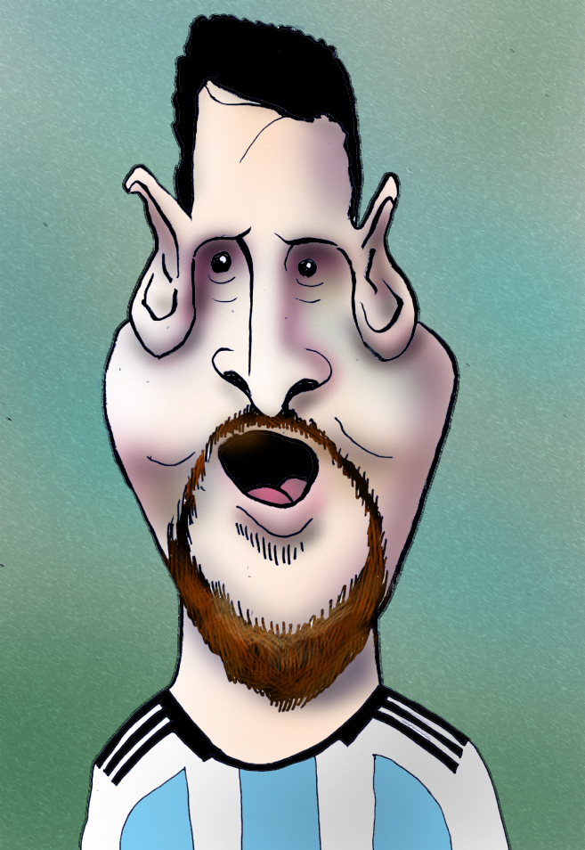 有名人の似顔絵