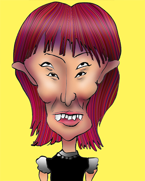 有名人の似顔絵