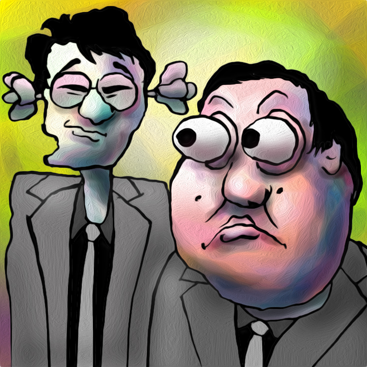 有名人の似顔絵