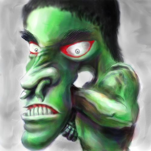 有名人の似顔絵