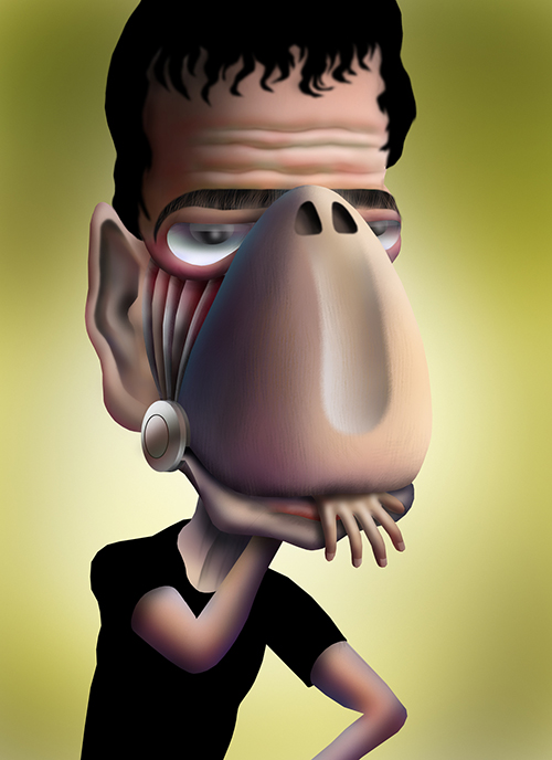 有名人の似顔絵