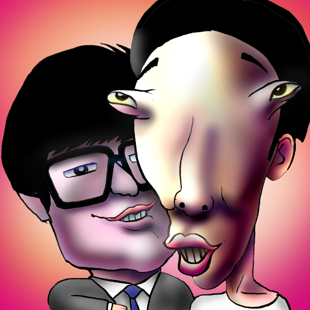 有名人の似顔絵