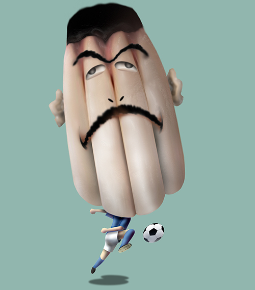 有名人の似顔絵