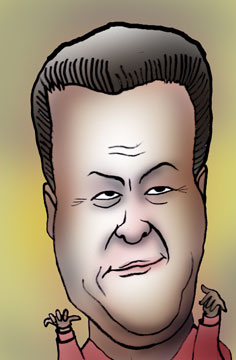 有名人の似顔絵