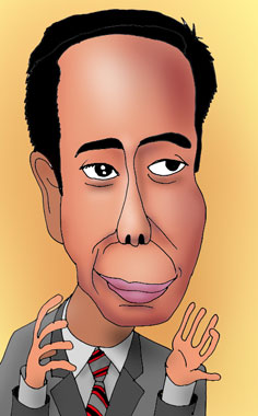 有名人の似顔絵