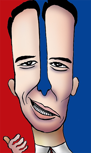 有名人の似顔絵