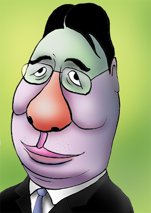 有名人の似顔絵