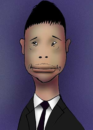 有名人の似顔絵