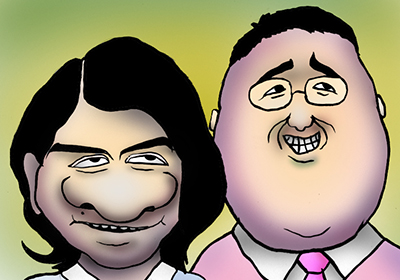 有名人の似顔絵