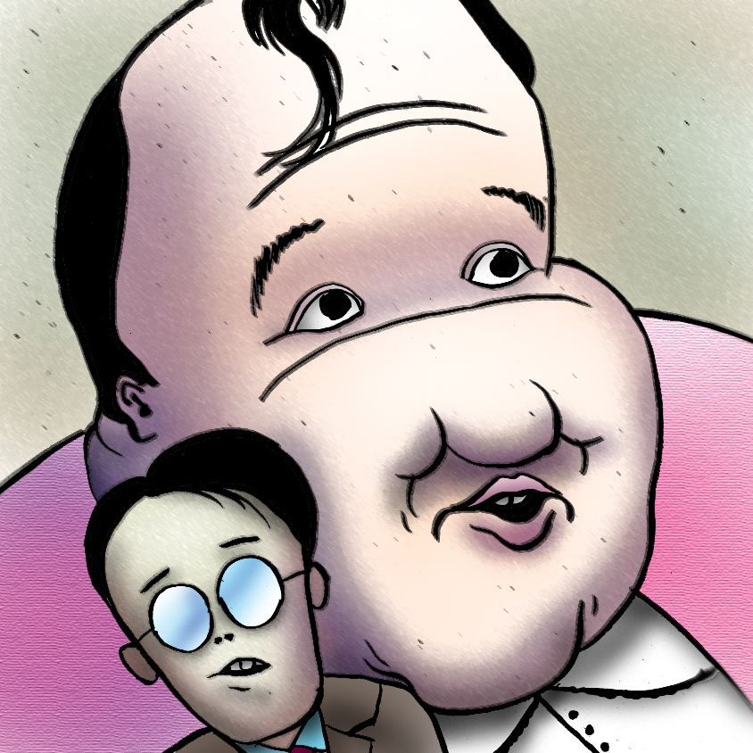 有名人の似顔絵