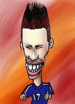 有名人の似顔絵