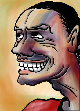 有名人の似顔絵