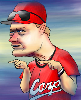 有名人の似顔絵