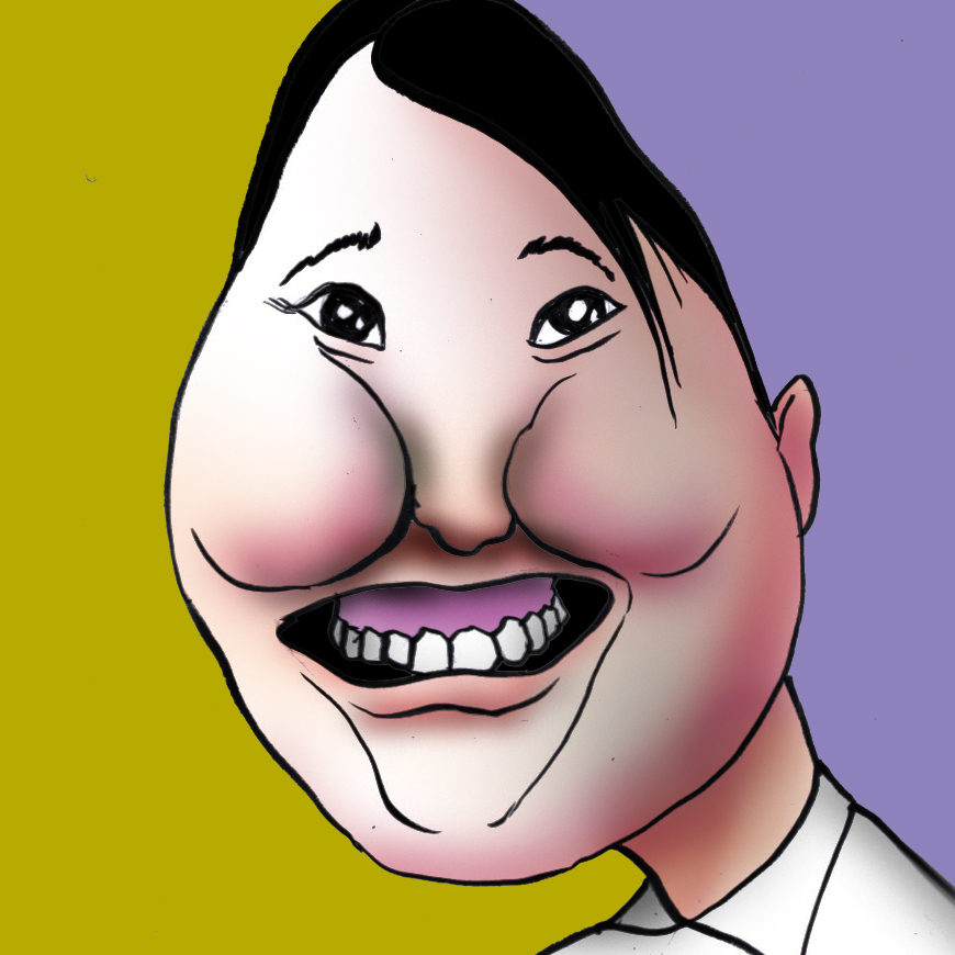 有名人の似顔絵