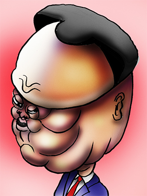 有名人の似顔絵