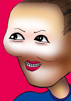 有名人の似顔絵