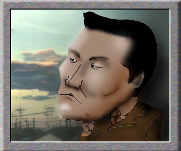 有名人の似顔絵