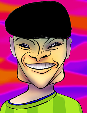 有名人の似顔絵