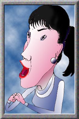 有名人の似顔絵