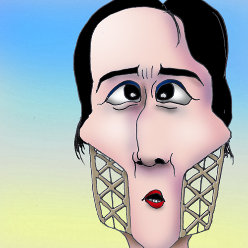 有名人の似顔絵