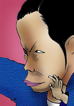 有名人の似顔絵