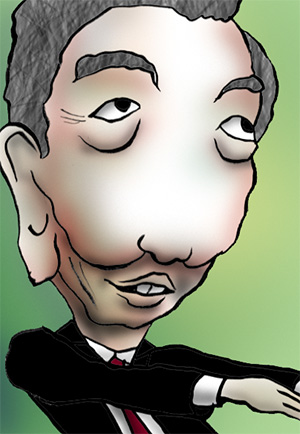 有名人の似顔絵