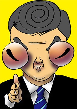 有名人の似顔絵