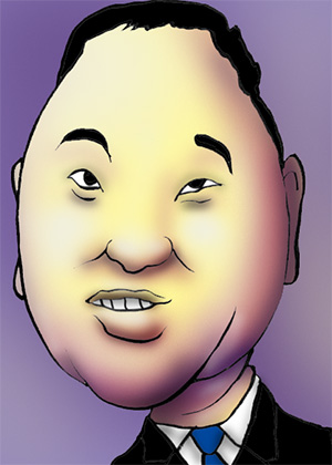 有名人の似顔絵