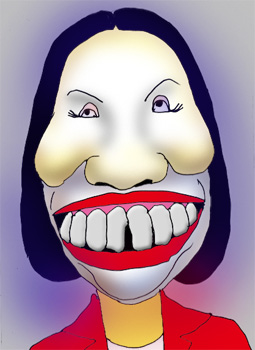 有名人の似顔絵