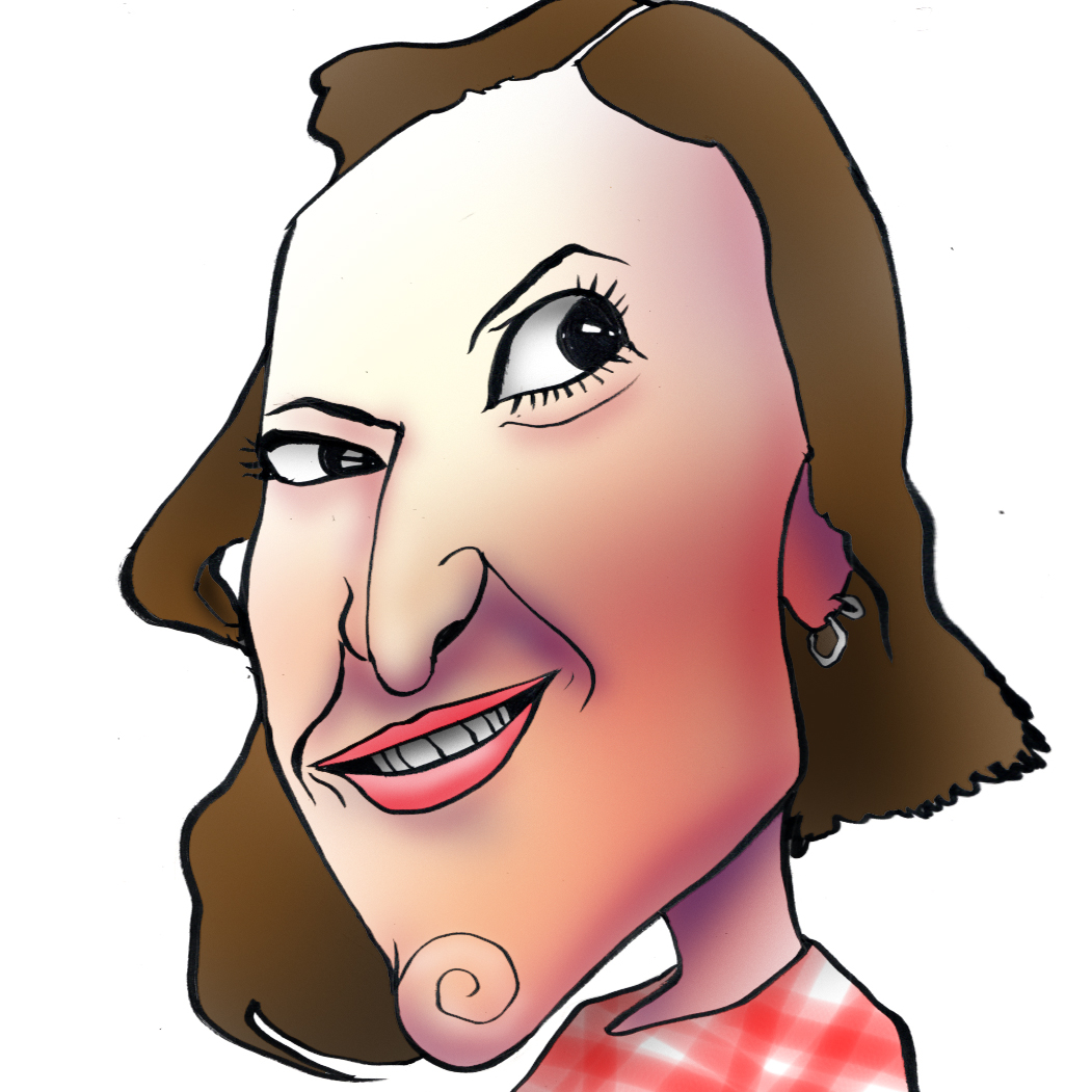 有名人の似顔絵