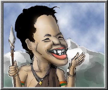 有名人の似顔絵