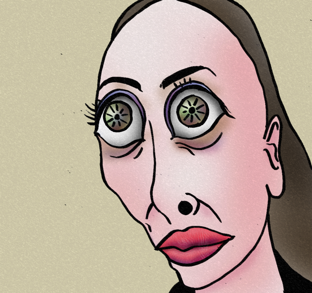 有名人の似顔絵