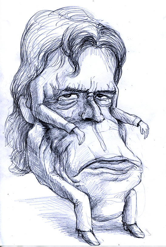 有名人の似顔絵