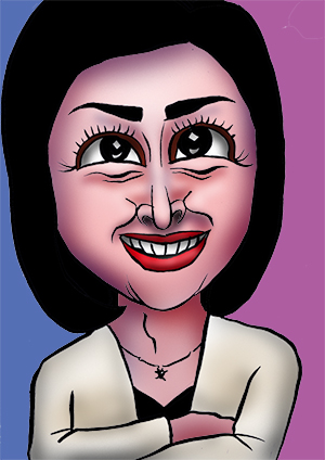 有名人の似顔絵