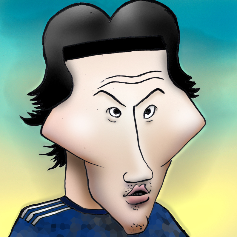 有名人の似顔絵