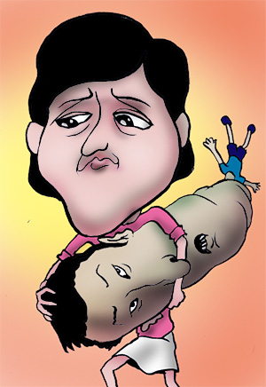 有名人の似顔絵