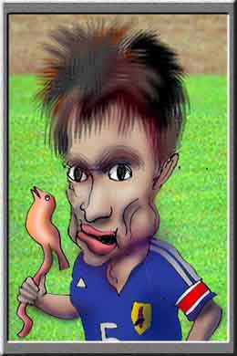 有名人の似顔絵