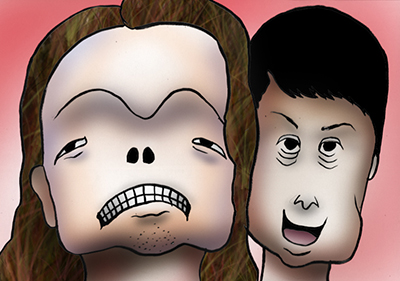 有名人の似顔絵