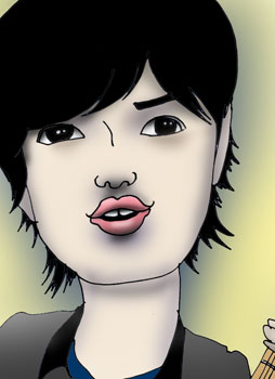 有名人の似顔絵