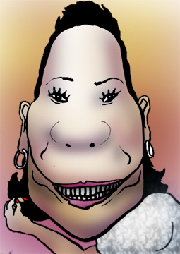 有名人の似顔絵