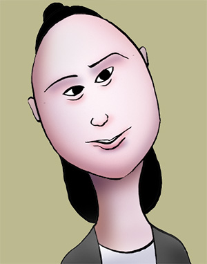 有名人の似顔絵