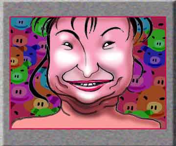 有名人の似顔絵