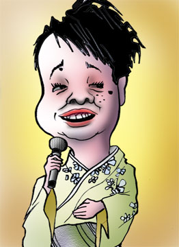 有名人の似顔絵