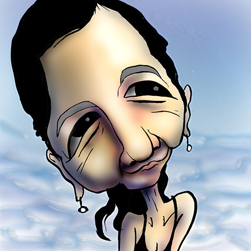 有名人の似顔絵