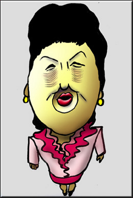 有名人の似顔絵