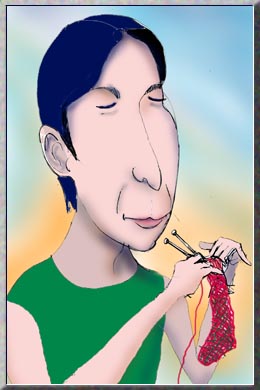 有名人の似顔絵